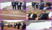 بازدید رئیس سازمان جهاد کشاورزی استان لرستان از سد خاکی ریمله و بندهای سنگی ملاتی سرآسان