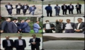 بازدید معاون عمرانی استانداری لرستان از طرح ها و پروژه های اداره کل منابع طبیعی و آبخیزداری استان لرستان