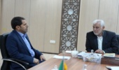 دیدار مدیرکل منابع طبیعی و آبخیزداری استان با استاندار لرستان