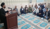 مراسم سالروز شهادت امام جعفر صادق (ع) در نمازخانه اداره کل منابع طبیعی و آبخیزداری استان لرستان برگزار شد 