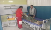 نجات جان فرد مصدوم در ارتفاعات گلهو توسط عوامل امدادی پایگاه کاکارضا جمعیت هلال احمر سلسله