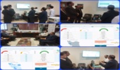 بازدید معاون حقوق عامه و پیشگیری از وقوع جرم دادگستری لرستان از دبیرخانه پنجره واحد مدیریت زمین مستقر در اداره کل منابع طبیعی و آبخیزداری استان 