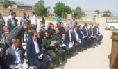 آیین افتتاح پروژه های آبخیزداری استان لرستان از محل اعتبارات محرومیت زدایی با حضور سردار زهرایی فرمانده محترم بسیج سازندگی کشور