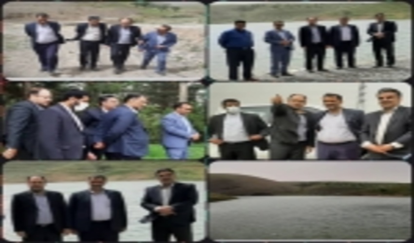 بازدید معاون عمرانی استانداری لرستان از طرح ها و پروژه های اداره کل منابع طبیعی و آبخیزداری استان لرستان