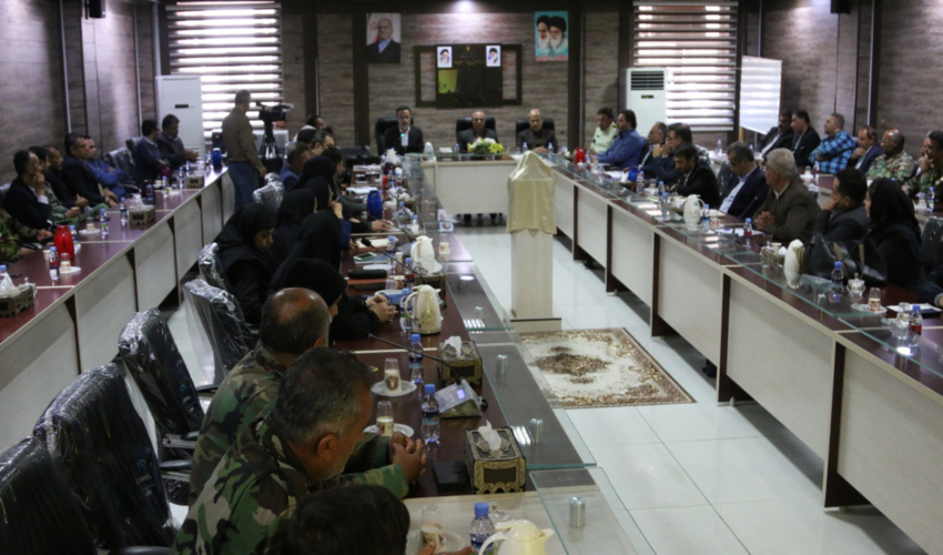 برگزاری مراسم عزاداری سرور وسید شهیدان حضرت اباعبداالله حسین (ع) ویاران با وفایش در اداره کل منابع طبیعی و آبخیزداری استان لرستان  