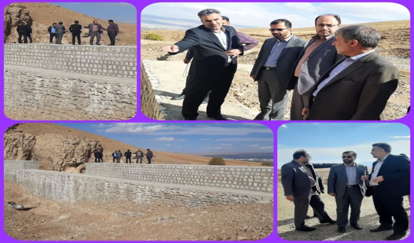 بازدید نماینده مردم بروجرد و اشترینان در مجلس شورای اسلامی از پروژه های آبخیزداری در حال احداث گلچهران و زرشکه