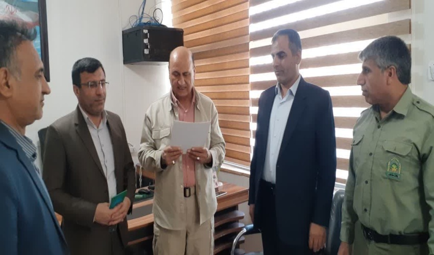 سرپرست اداره منابع طبیعی و آبخیزداری شهرستان خرم آباد منصوب شد