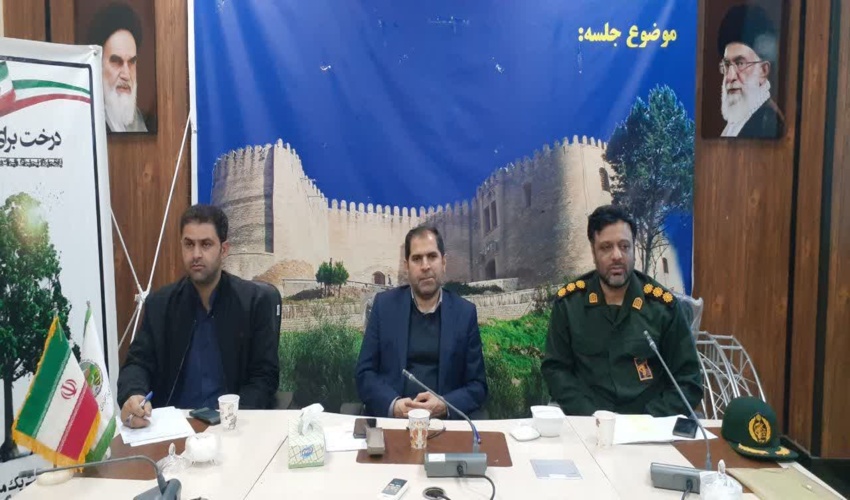 پنجاه و ششمین جلسه تولید و کاشت طرح مردمی یک میلیارد درخت برگزار شد 