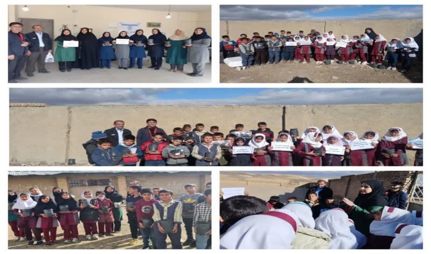 کاشت بذر به یاد شهدای دانش آموز حادثه تروریستی کرمان