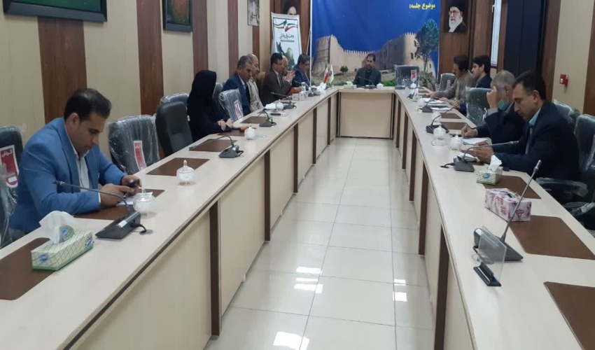 جلسه شورای معاونین اداره کل منابع طبیعی و آبخیزداری استان لرستان تشکیل شد 