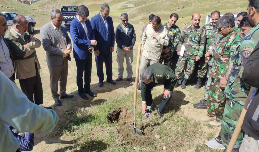 بازدید از کمربند سبز شرق خرم آباد و نهالستان شوراب چگنی 