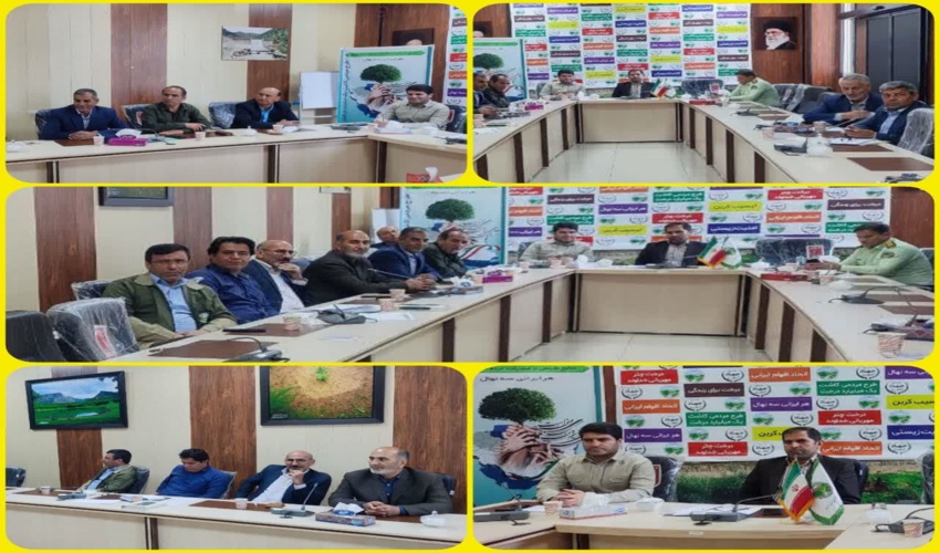 هفتاد و دومین جلسه تولید و کاشت طرح مردمی یک میلیارد درخت برگزار شد