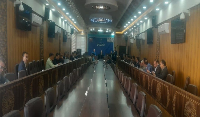 جلسه مدیریت بحران استان