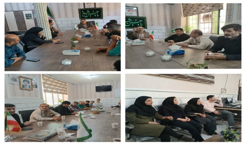 برگزاری جلسه توجیهی مردمی سازی در امور منابع طبیعی در اداره منابع طبیعی الیگودرز