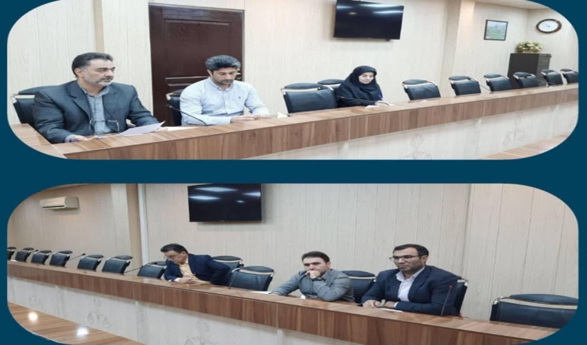 کارگروه املاک و کاداستر اداره کل ثبت اسناد و املاک لرستان و اداره کل منابع طبیعی و آبخیزداری استان