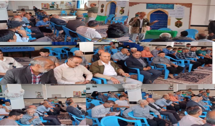 برگزاری دوره آموزشی با عنوان؛ مردمی سازی طرح ها و فعالیت های منابع طبیعی