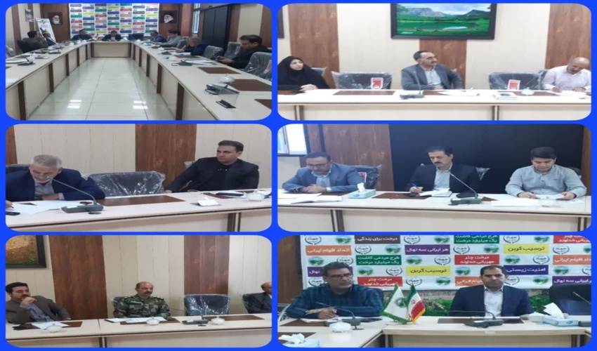 تشکیل جلسه شورای معاونین منابع طبیعی
