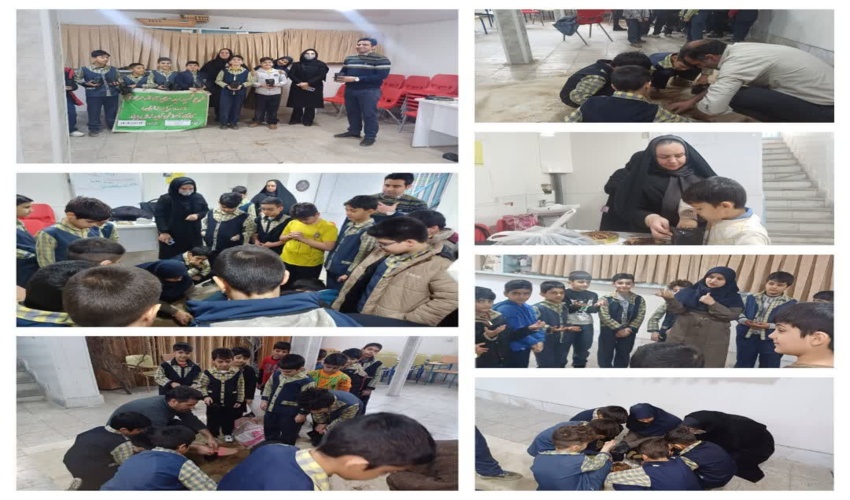 نهالستان دانش آموزی سروش به مناسبت میلاد امام حسین و دهه فجر احداث شد