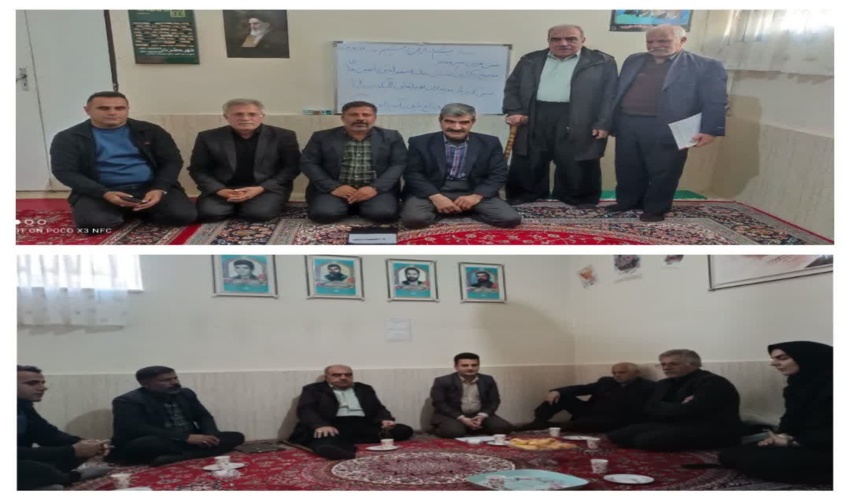 دیدار اعضای هیئت مدیره انجمن های صنفی کارفرمایی مرتعداران شهرستان های ازنا و الیگودرز با یکدیگر