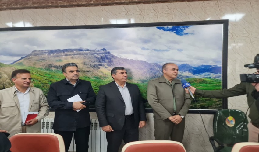 برگزاری جلسه پیشگیری واطفای حریق باحضور مسوولین سازمان منابع طبیعی واستانی