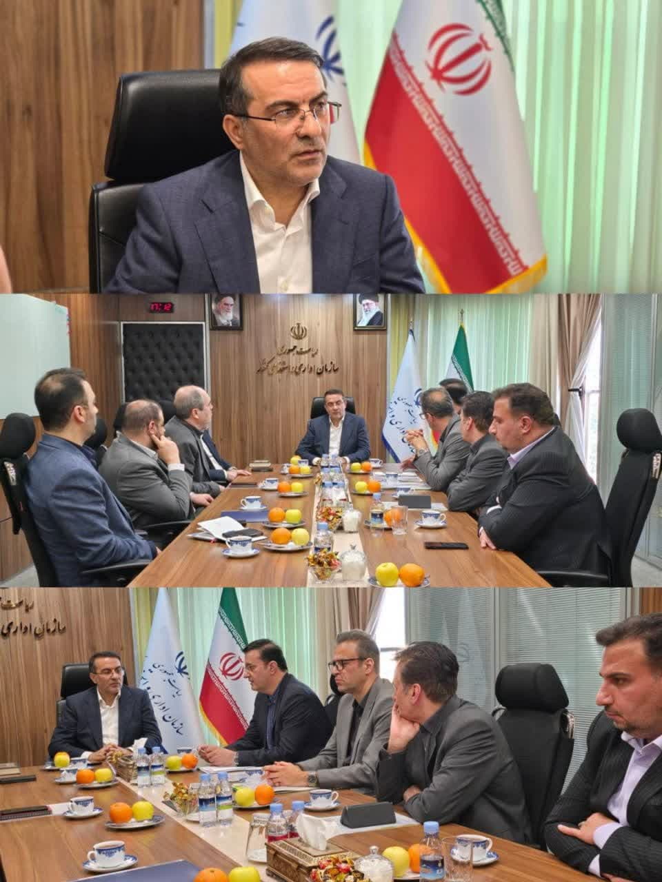 دیدار رئیس سازمان منابع طبیعی و رئیس سازمان اداری و استخدامی کشور
